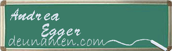 Andrea Egger Visitenkarte
